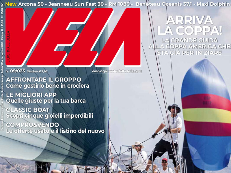 Copertina de Il Giornale della Vella sull'Optimist Green